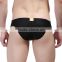 Custom Men's sey Nylon Thongs ecellent quality underwear Mesh low rise stretch pouch bulge bikini briefs for man 7 color