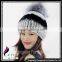 CX-C-02A Wholesale Custom In Stock Hat Knitted Rex Rabbit Fur Hat