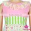 Korean Style Toddler Girls Clothing Sets Ruffle Sleeveless Children Lace Dress Top Outfits
