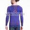 Seamless men long sleeve compression t shirt Yiwu manufacture