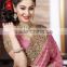 Magnificient Violet & Pale Pink Color Combination Blooming Bliss Designer Sarees Collections