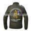 Plus Size Breathable Worsted Bomber Jacket With Embroidery Logo For Men