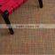 Elegant woven floor mats