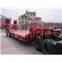 High quality heavy duty 3 axle 4 axle 100 ton lowbed Excavator trailer for sale