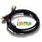 Two colors molding injection HDMI Cable Support 4k*2K 1080p,3D,Ethernet 1.4V