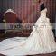 IN STOCK Off-The-Shoulder wedding dress sleeveless flower ball gown bridal dresses SW95
