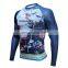 Hot sale custom logo compression wear for women compression fitness running jerseys