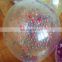 confetti balloon 12 inch 36 inch round clear transparent wedding party confetti balloon