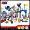 Meijin Hot Selling 115pcs Police Station Plastic Building Blocks Play Set for kids