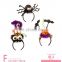 Adult halloween party headband spider on the top evil headband for party