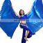 BestDance belly dance costume white isis wings for women costume wings for sale open on the back OEM