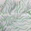 Beautiful Dress Design Grid Spraying Organza Fabric