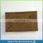 custom microfiber suede Material jeans leather label design