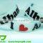 Make Personalized Custom Silicone Bracelet