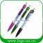 Best Selling Advertising Pull Out Banner Paper Flag Plastic Pen