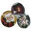8.8cm round non-slip silicone coaster and insulation pad for hotels with soft silicone