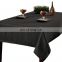 Wholesale New Style Black Polyester Jacquard Table Linen