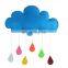 cute elt baby mobile clouds for birthday party supplies