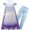 2020 Baby Girl Clothes set Summer For Children Clothing Girls Short Sleeves  Dress + Pants Kids Clothes set