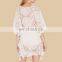 2019 Lace Beach Pareo Beachwear Swim suit Cover up Playa Pareo Tunics for Beach Tunic Swimwear Women Lace Beach Dress