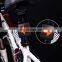 64 LED USB rechargeable Intelligent turn signal brake warning light
