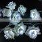 10 Rose Flower led string lights Battery Wedding Valentine's Day Party garden Xmas Christmas outdoor daylight Decor