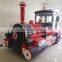 Carnival theme park popular kids amusement park track train for sale