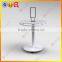 Fashion new design useful metal rotating clothes plastic display stand