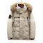 Winter Men's Polyester 90% Duck Hooded Parka Coats Casual Loose Long Down Jacket faux fur Puffer coat for men in winter