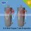 WHB-4.0DC stainless steel shell and tube heat exchange, stainless steel coil in shell heat exchanger