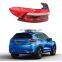 Combination taillight rear fog lamp is suitable for the Great Wall HAVAL F7 car accessories After 1pcs