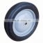 13*3 solid rubber wheelbarrow wheel made in Qingdao, 12 inch wheelbarrow tyre