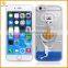 high quality clear flow liquid crystal case for iphone 6