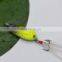 Free Samples colorful Artificial Mini 5g metal fishing lure trolling spoon baits with Feather hook
