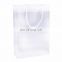Wholesale promotional clear transparent, PP Frosted Bag Packaging Plastic shopping bag hard plastic bag with custom logo/
