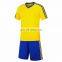 Wholesale custom football uniform suits men's jersey adult + children training team uniforms game clothes