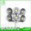 hot galvanized LED flood lamps leisure square with street high lighting pole