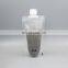 High Quality Clear Stand Up Zipper Pouch Zip lock Plastic Drink Bag For Juice