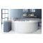 Factory Black Floor Standing Bath Shower Tub