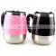 Colorful Surface Stainless Steel Self Stirring Coffee Mug