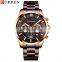 CURREN 8358 Japan Quartz Chronograph Watch Name Brand Stainless Steel Business Wrist Watch