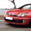 For Volkswagen VW Golf 6 GTI front bumper grille for tuning parts ABS Material 2009-2012