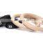 Gymnastics Rings Wooden ring gymnastic 1500lbs with Adjustable Straps with Scale Non-Slip Training Rings