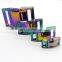 Custom Logo Metal Dog Collar Buckle Rainbow color 3/4inch Curved Metal Quick Release Buckle