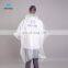 Morntrip Adult Practical Black 100% LDPE Bike Raincoat Logo Disposable Rain Poncho