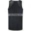 Wholesale Price Plain Dye Solid O-Neck 100% Cotton Casual Muscle Tank Tops vest for Men