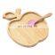 Organic Bamboo Baby Plate Eco Friendly Reusable Bamboo Kids Dinner Plate