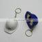 Plastic Bottle Opener Keychain with Safety Helmet Shape,wholesale low price high quality bottle opener