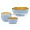 Cheap Wholesale Set Spun Bamboo Salad Bowl Large and Small Size For Many CHoosing Vietnam Manufacturer