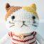 Hot Crochet Amigurumi Cute Cat Doll Handmade Kid's Toy crochet toy for baby Vietnam Supplier Cheap Wholesale